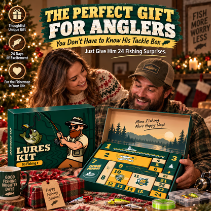 ⏳ Last day! 50% OFF – 🎣24-Day Fishing Countdown Calendar