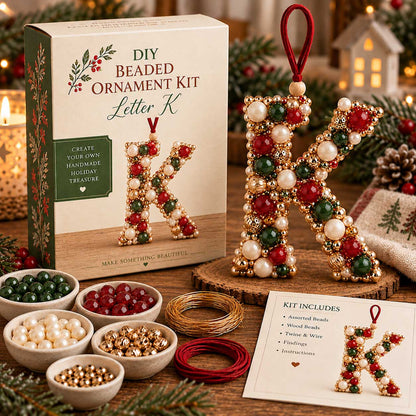 TopSpire® DIY Christmas Letter Bead Ornament Kit