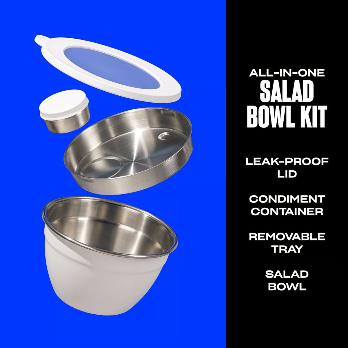 Ultimate 3-in-1 Salad Bowl