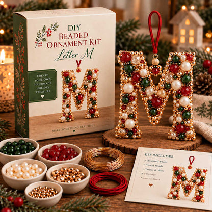 TopSpire® DIY Christmas Letter Bead Ornament Kit