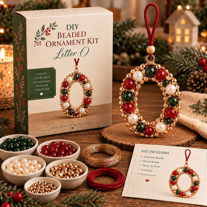 TopSpire® DIY Christmas Letter Bead Ornament Kit