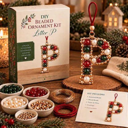 TopSpire® DIY Christmas Letter Bead Ornament Kit