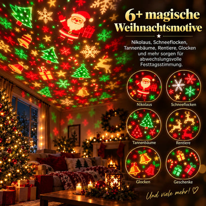 🎄 Weihnachts-Projektor mit LED-Beleuchtung
