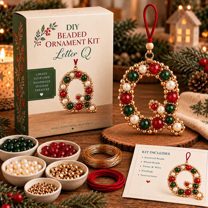 TopSpire® DIY Christmas Letter Bead Ornament Kit