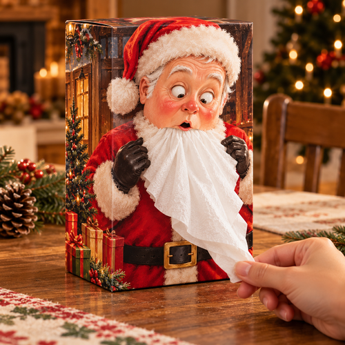 Fun Christmas Tissue Box