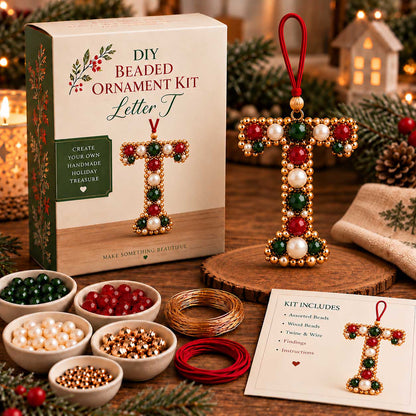 TopSpire® DIY Christmas Letter Bead Ornament Kit