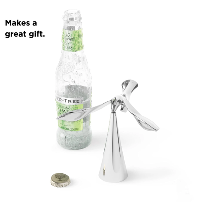 Bird wine opener