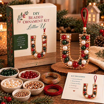 TopSpire® DIY Christmas Letter Bead Ornament Kit