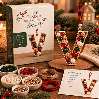 TopSpire® DIY Christmas Letter Bead Ornament Kit