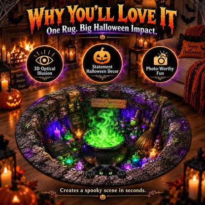 🎃Halloween 3D Illusion Floor Mat