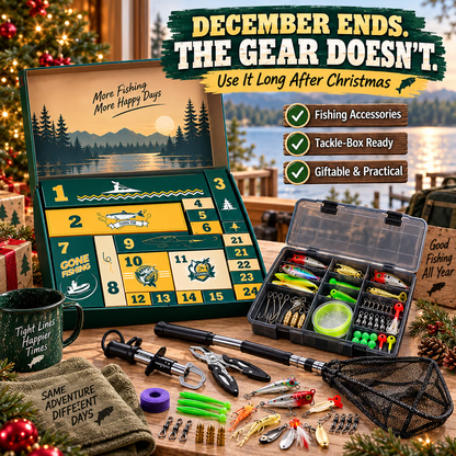 ⏳ Last day! 50% OFF – 🎣24-Day Fishing Countdown Calendar