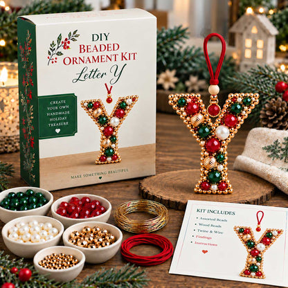TopSpire® DIY Christmas Letter Bead Ornament Kit