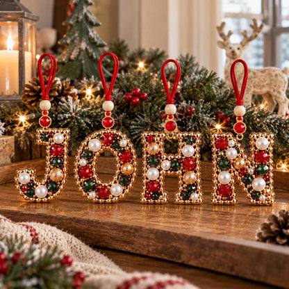TopSpire® DIY Christmas Letter Bead Ornament Kit