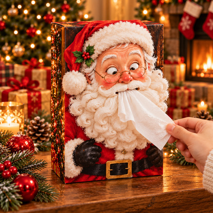 Fun Christmas Tissue Box