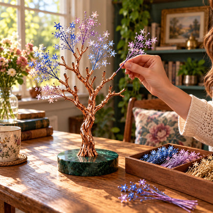 DIY Starlit Blossom Tree Art Kit