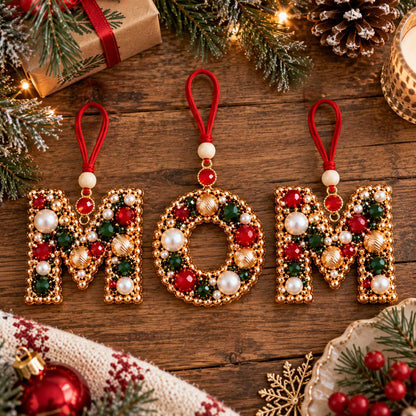 TopSpire® DIY Christmas Letter Bead Ornament Kit