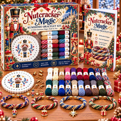 TopSpire® Christmas Kumihimo Bracelet Kit