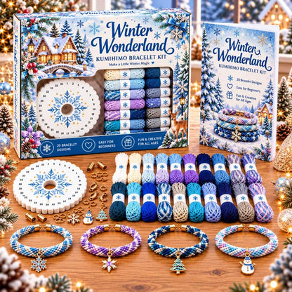 TopSpire® Christmas Kumihimo Bracelet Kit