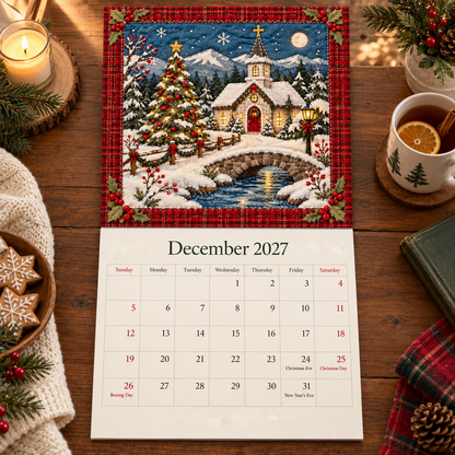 TopSpire®2027 Miniature Landscape Calendar + DIY Tutorial Booklet