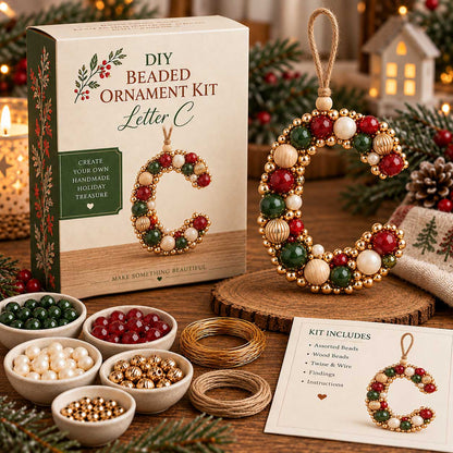 TopSpire® DIY Christmas Letter Bead Ornament Kit