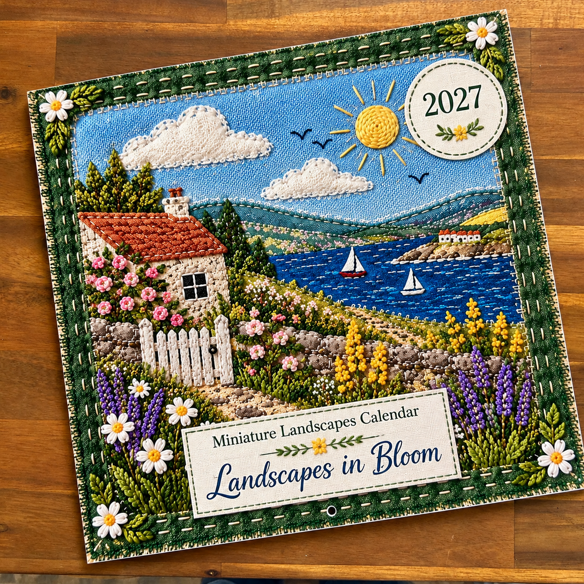 TopSpire®2027 Miniature Landscape Calendar + DIY Tutorial Booklet