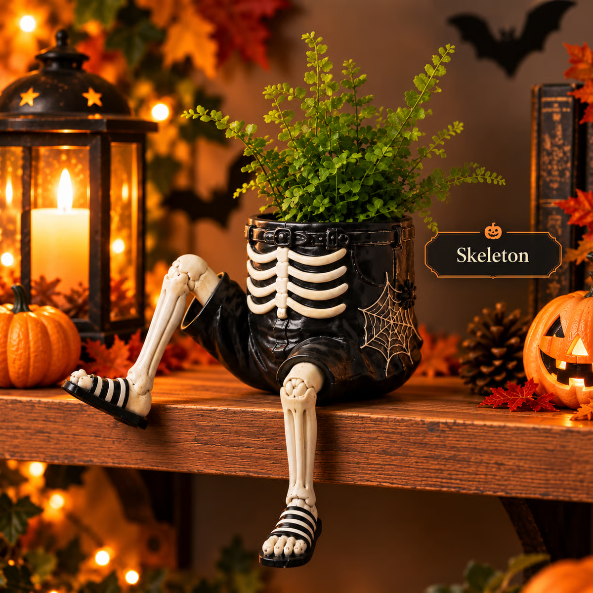 ✨ 60,000+ Sold - SpookPerch™ Halloween Dangling-Leg Planter