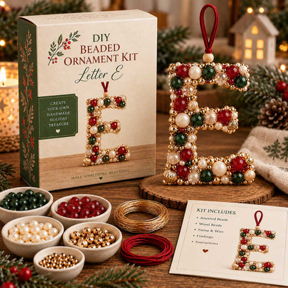 TopSpire® DIY Christmas Letter Bead Ornament Kit