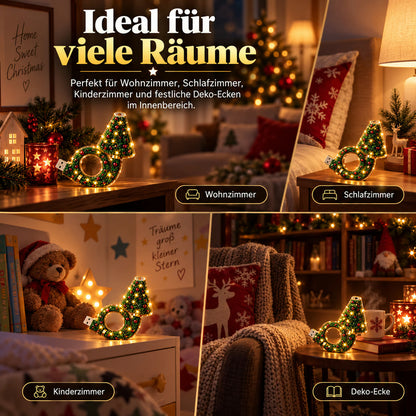 🎄 Weihnachts-Projektor mit LED-Beleuchtung