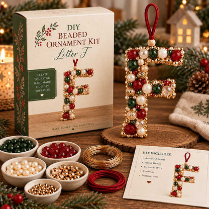 TopSpire® DIY Christmas Letter Bead Ornament Kit