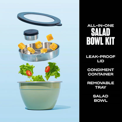 Ultimate 3-in-1 Salad Bowl