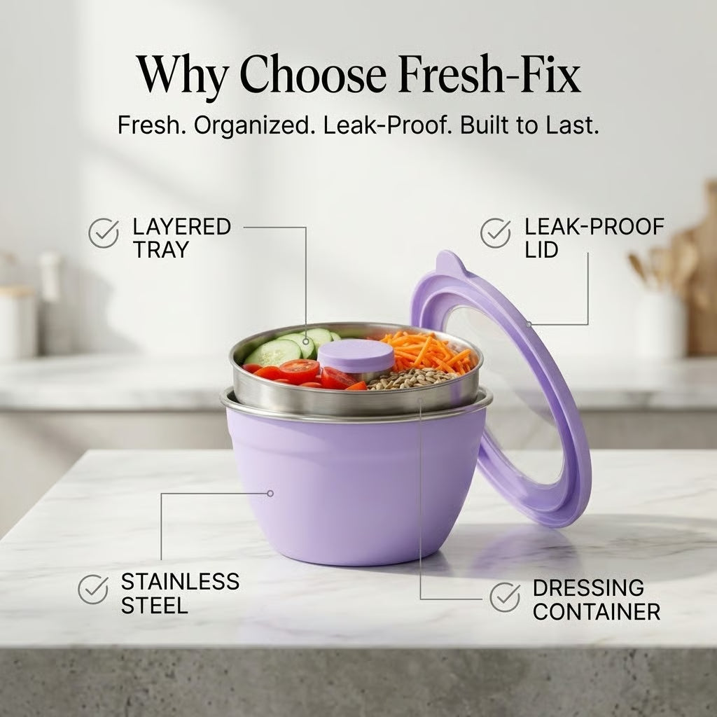 Ultimate 3-in-1 Salad Bowl