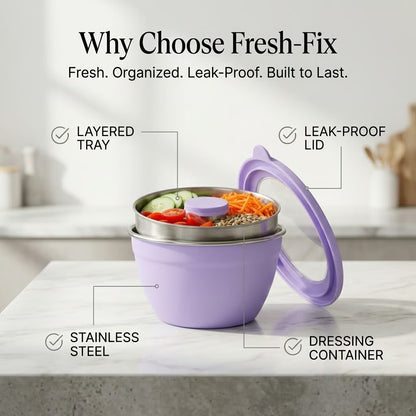 Ultimate 3-in-1 Salad Bowl
