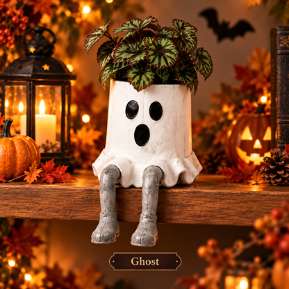 ✨ 60,000+ Sold - SpookPerch™ Halloween Dangling-Leg Planter