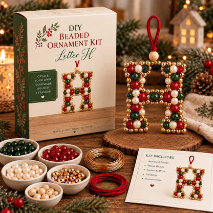 TopSpire® DIY Christmas Letter Bead Ornament Kit
