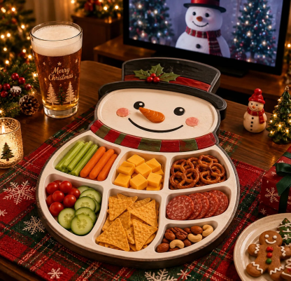 🎉Last Day 49% OFF🎉 Christmas Snack Serving Tray