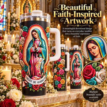 Our Lady of Guadalupe 40oz insulated tumbler - image 1