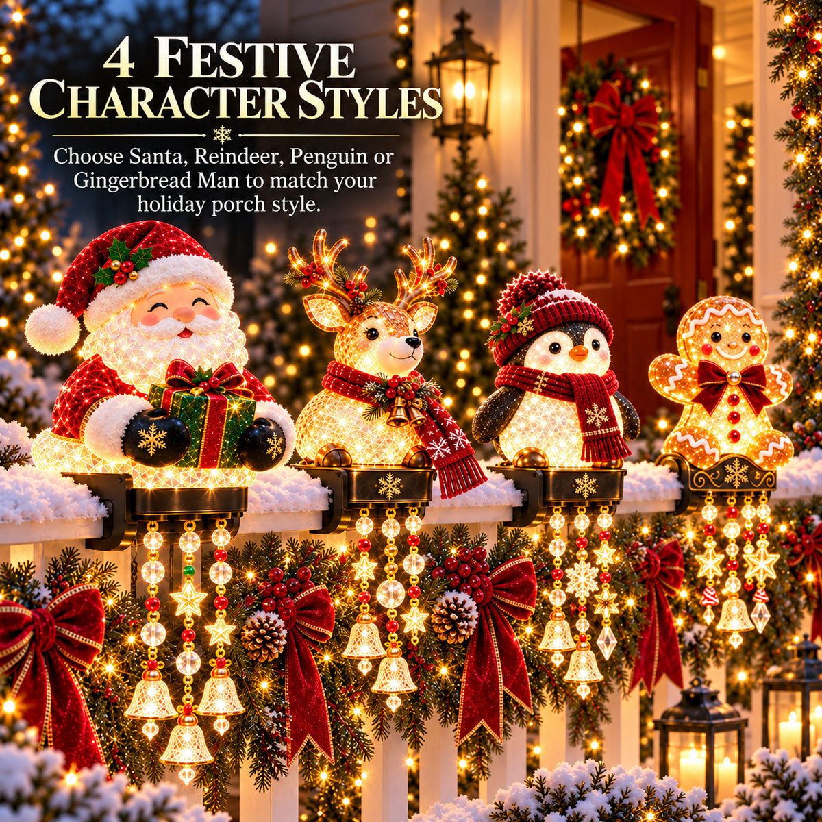 Christmas Railing Lights