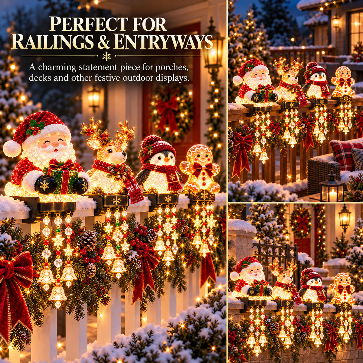 Christmas Railing Lights