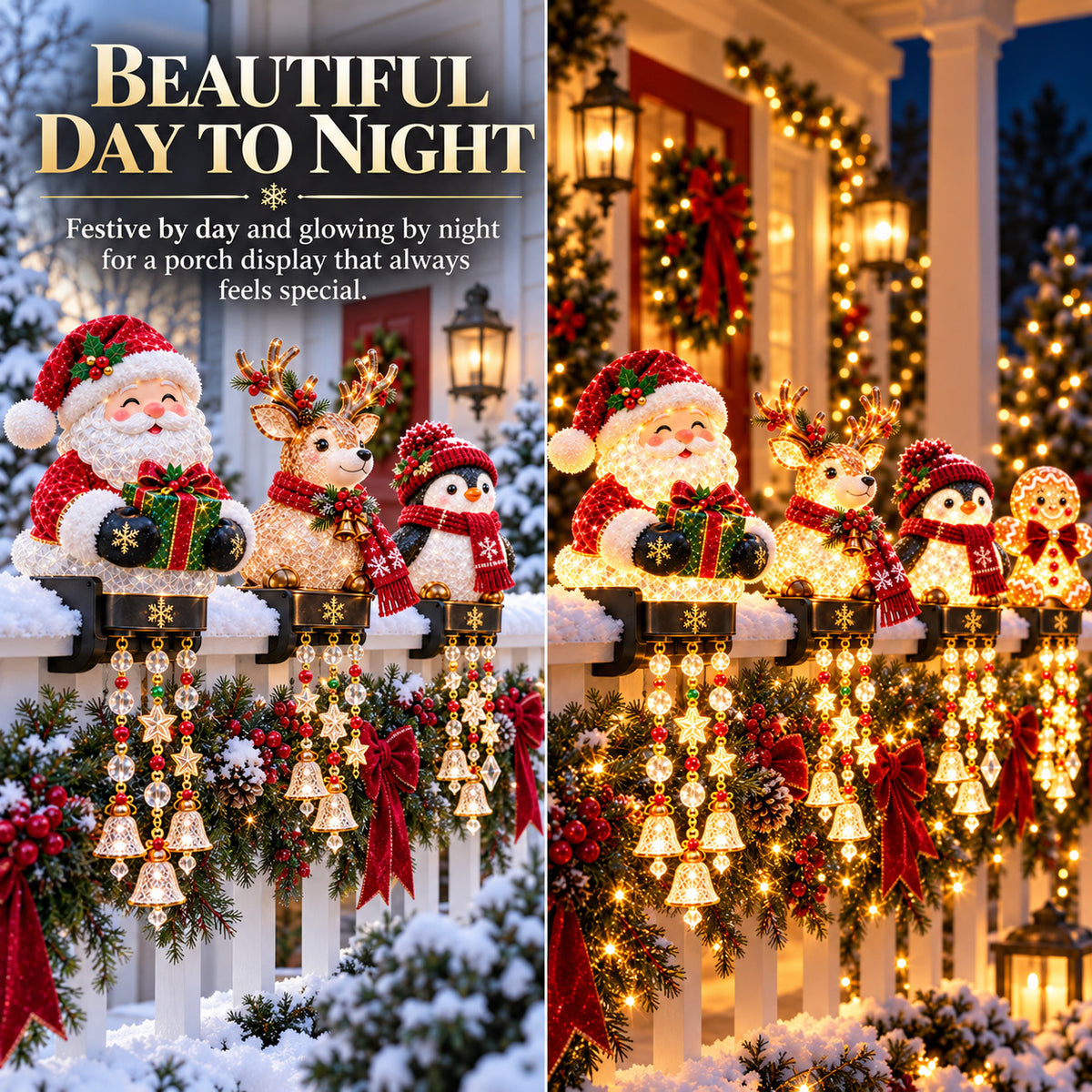 Christmas Railing Lights