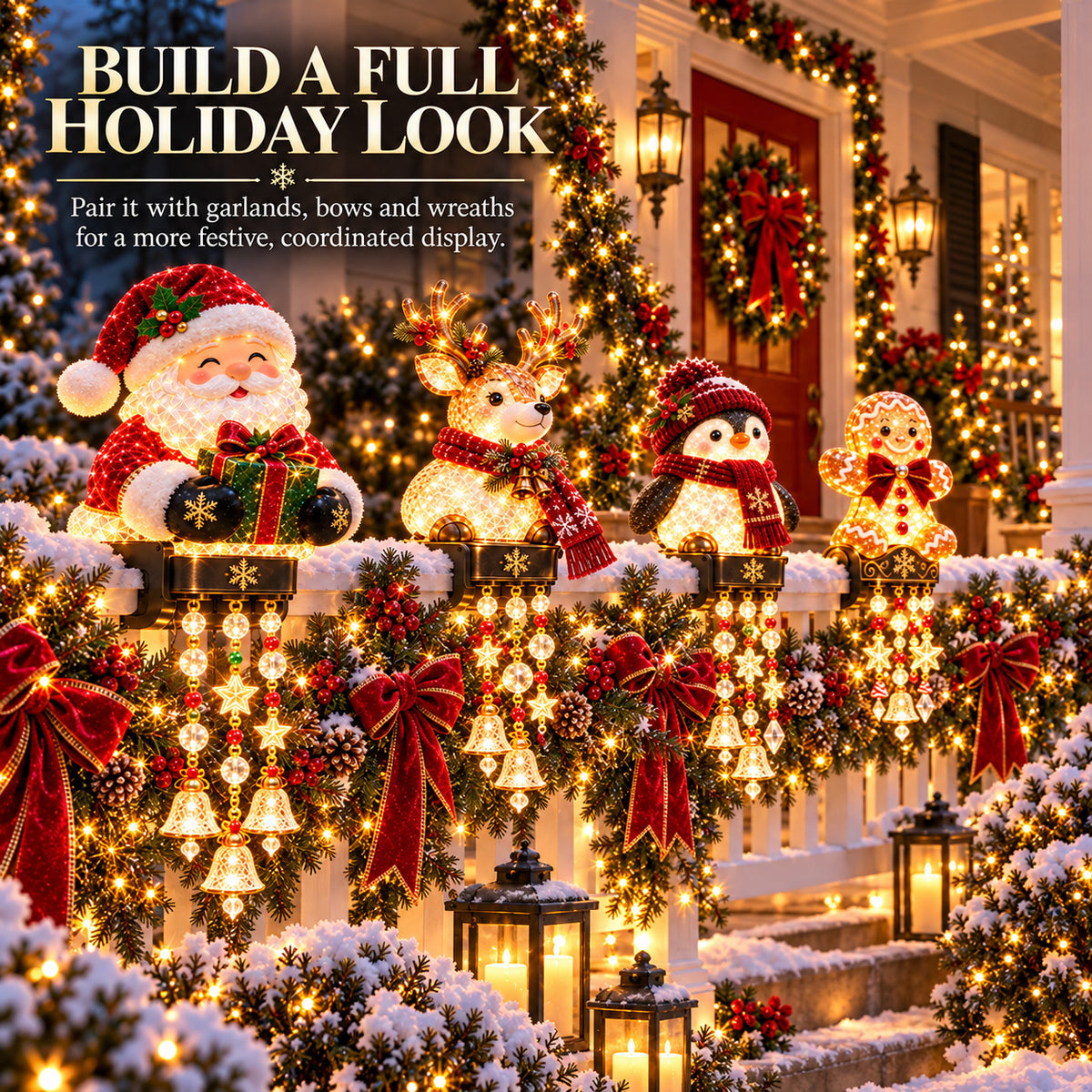 Christmas Railing Lights