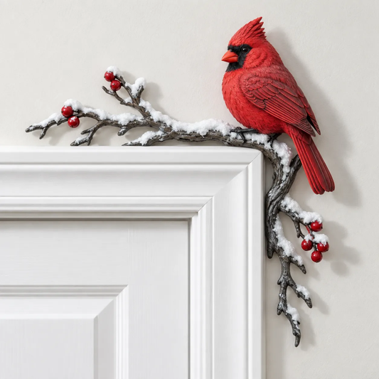 ✨Last Day 49% OFF✨Cardinal Winter Door Topper