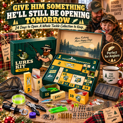 ⏳ Last day! 50% OFF – 🎣24-Day Fishing Countdown Calendar