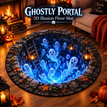 🎃Halloween 3D Illusion Floor Mat