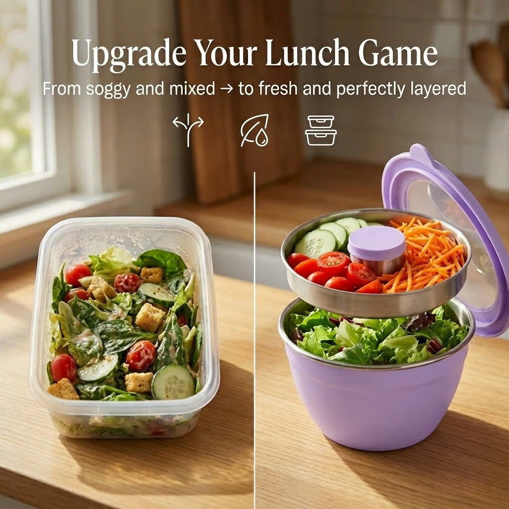 Ultimate 3-in-1 Salad Bowl