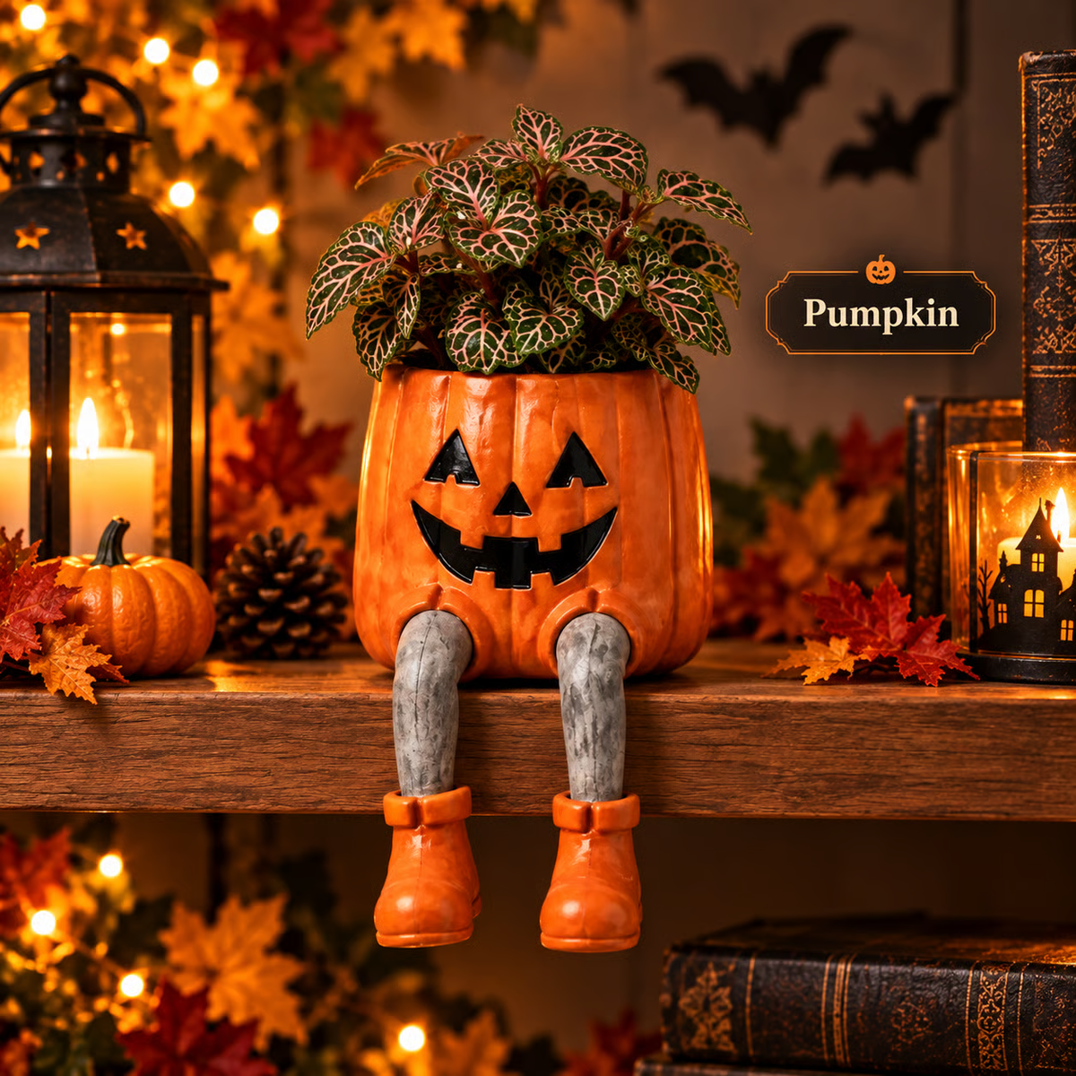 ✨ 60,000+ Sold - SpookPerch™ Halloween Dangling-Leg Planter