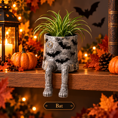 ✨ 60,000+ Sold - SpookPerch™ Halloween Dangling-Leg Planter