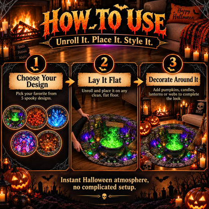 🎃Halloween 3D Illusion Floor Mat