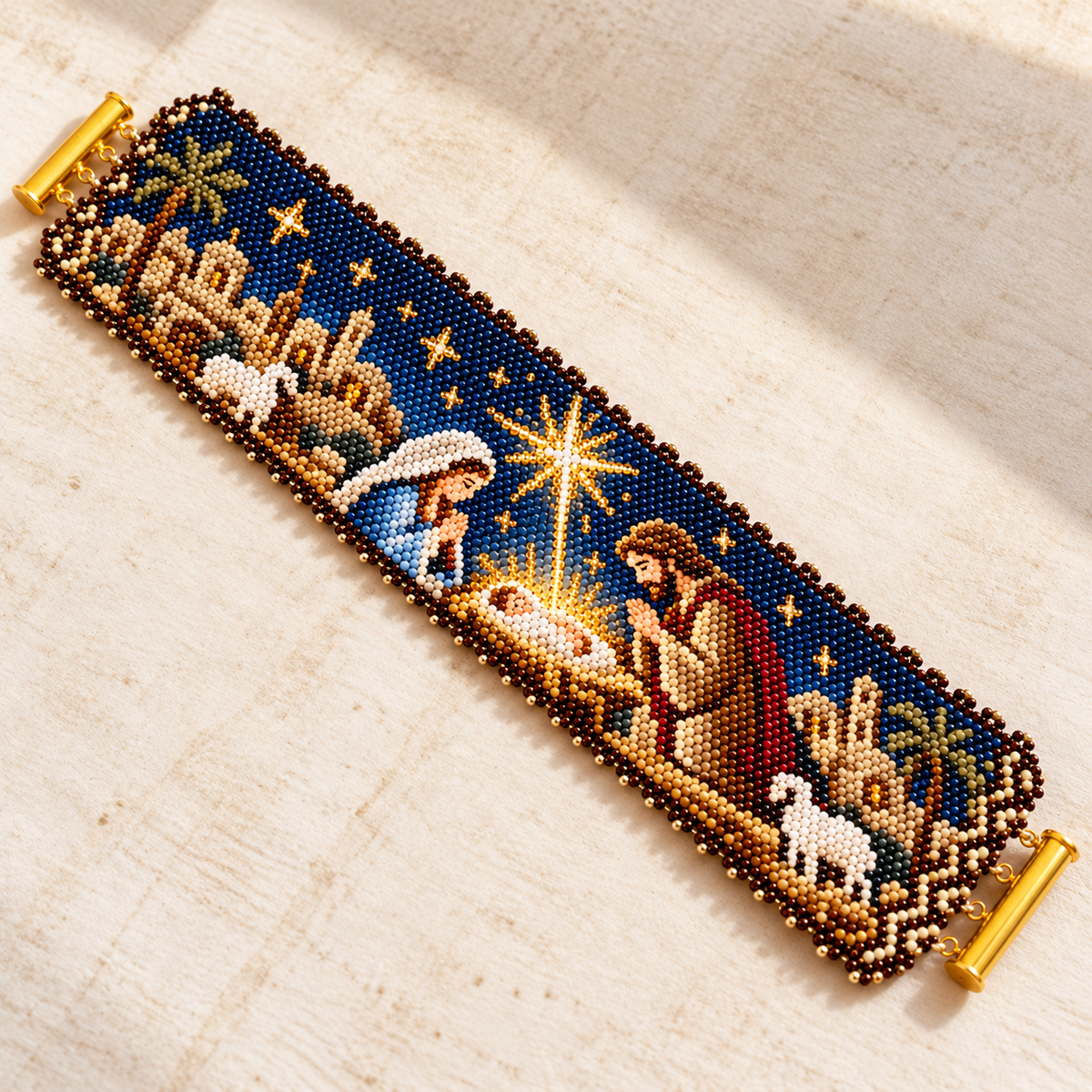 TopSpire® Bethlehem's Sacred Light DIY Beaded Cuff Kit