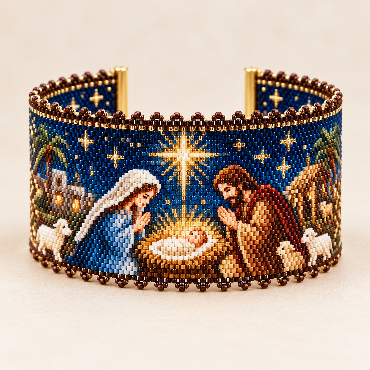 TopSpire® Bethlehem's Sacred Light DIY Beaded Cuff Kit